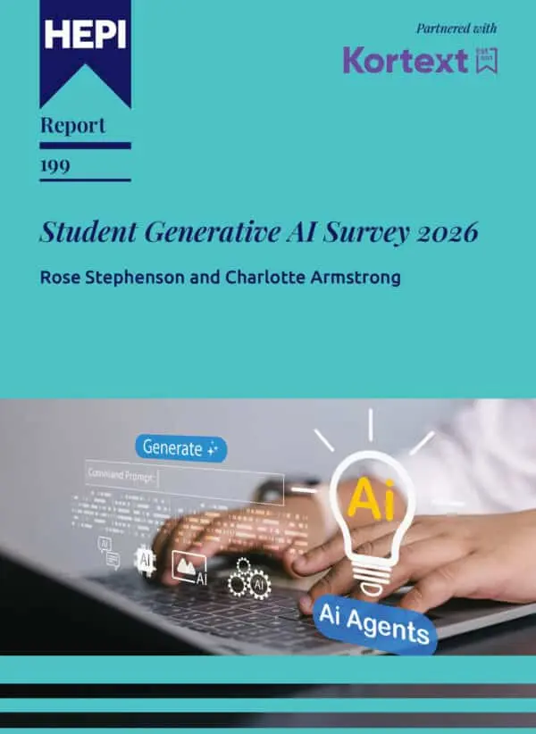 Cover of the HEPI Student Generative AI Survey report - links to the full report